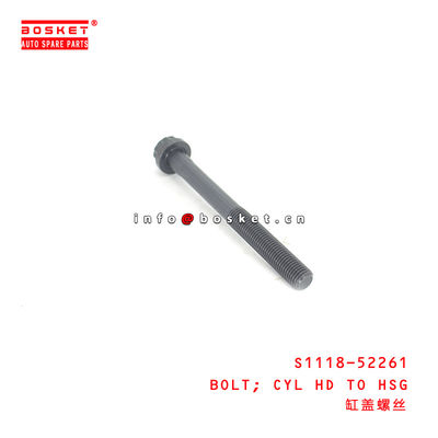 S1118-52261 Cylinder Head To Housing Bolt Suitable for ISUZU HINO J08E
