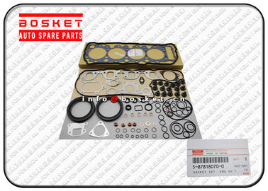 5-87818070-0 5878180700 Isuzu Cylinder Gasket Set Suitable for ISUZU NPR Parts