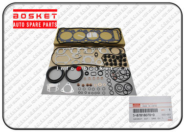 5-87818070-0 5878180700 Isuzu Cylinder Gasket Set Suitable for ISUZU NPR Parts