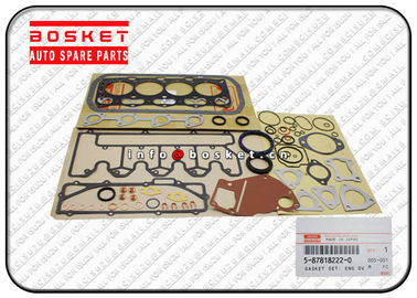 Engine Overhaul Gasket Set , Isuzu Cylinder Gasket Set 5-87818222-0 5878182220