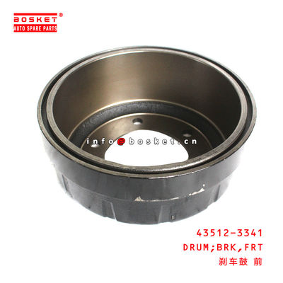 43512-3341 Front Brake Drum For ISUZU HINO 500