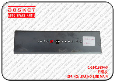 1-51419294-0 1514192940 Rear Main No 9 Leaf Spring Suitable For ISUZU CXZ CYZ EXZ