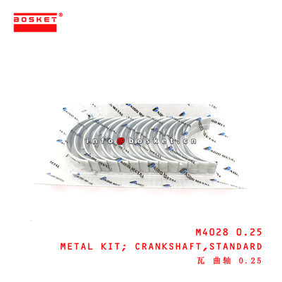M4028 0.25 Standard Crankshaft Metal Kit suitable for ISUZU  6BD1-T 6BF1-T