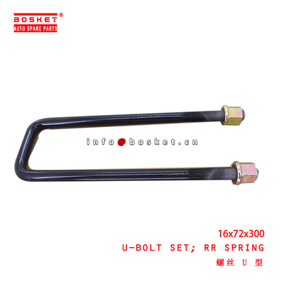 16x72x300 rear spring u-bolt set for isuzu jmc