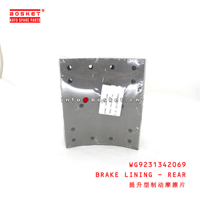 WG9231342069 Brake Lining Rear for ISUZU