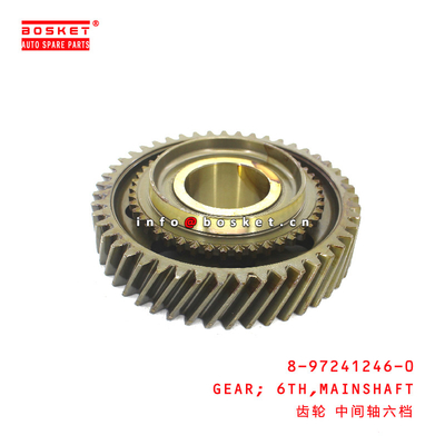 8-97241246-0 Main Shaft Sixth Gear for ISUZU   8972412460