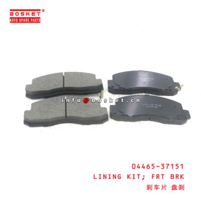 04465-37151 FRonT BReaK LINING KIT  suitable for HINO HINO 300  04465-37151