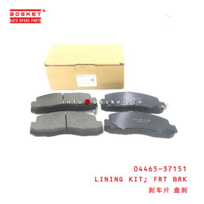04465-37151 FRonT BReaK LINING KIT  suitable for HINO HINO 300  04465-37151