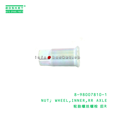8-98007810-1 Rear Axle Inner Wheel Nut for ISUZU NPR 4HG1 8980078101
