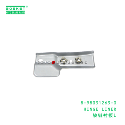 8-98031263-0 Hinge Liner suitable for ISUZU VC46 6UZ1 8980312630