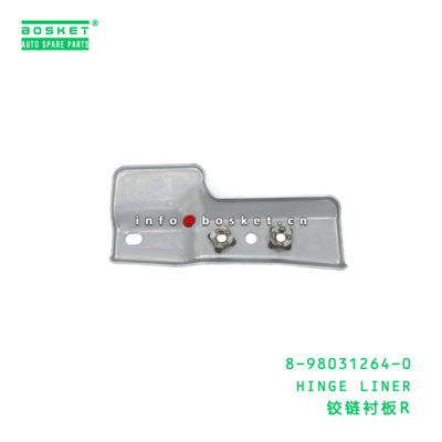 8-98031264-0 Hinge Liner suitable for ISUZU VC46 6UZ1 8980312640