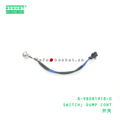 8-98081918-0 Dump Control Switch suitable for ISUZU   8980819180