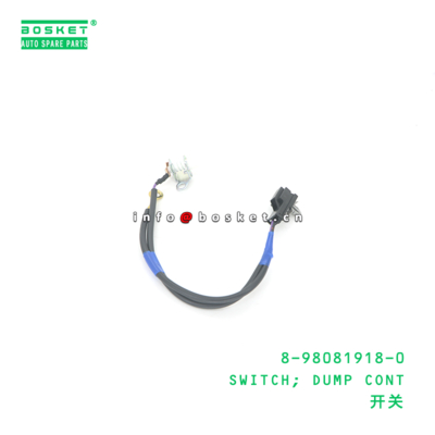 8-98081918-0 Dump Control Switch suitable for ISUZU   8980819180