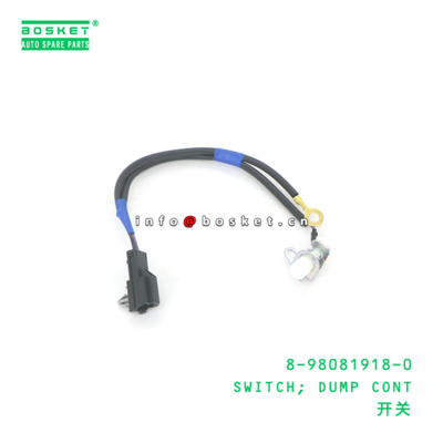 8-98081918-0 Dump Control Switch suitable for ISUZU   8980819180