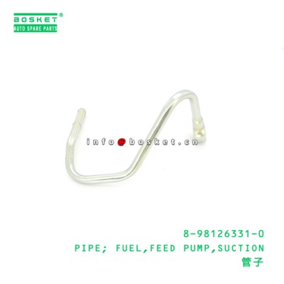 8-98126331-0 Suction Feed Pump Fuel Pipe suitable for ISUZU   8981263310
