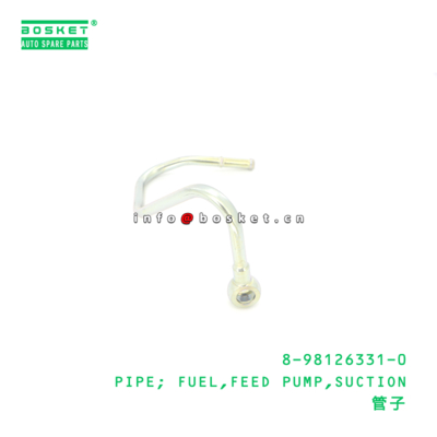 8-98126331-0 Suction Feed Pump Fuel Pipe suitable for ISUZU   8981263310