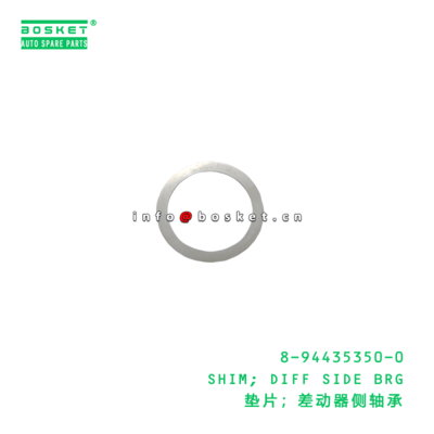 8-94435350-0 Diff Side Bearing Shim suitable for ISUZU   8944353500