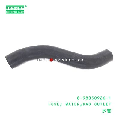 8-98050926-1 Rad Outlet Water Hose suitable for ISUZU   8980509261