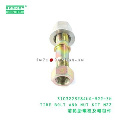 3103223E8AUS-M22-ZH Tire Bolt And Nut Kit suitable for JAC   3103223E8AUS-M22-ZH