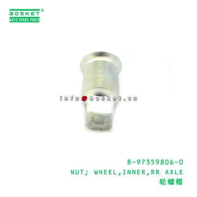 8-97359806-0 NUT; WHEEL,INNER,RR AXLE suitable for ISUZU 700P 4HK1 8973598060