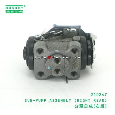 210247 SUB-PUMP ASSEMBLY (RIGHT REAR) suitable for JAC  210247