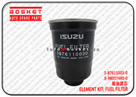 Fuel Filter Element Kit For ISUZU NKR77 4JH1 5-87611003-0 8-98037480-0 5876110030 8980374800
