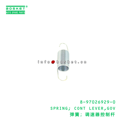 High-Quality Special Steel SPRING CONT LEVER GOV Suitable for ISUZU Trucks with Reliable Performance