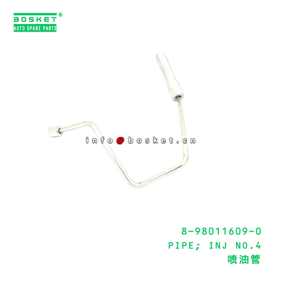 8-98011609-0 INJ NO.4 Fuel Injection Pipe Suitable for ISUZU 4JJ1 8980116090