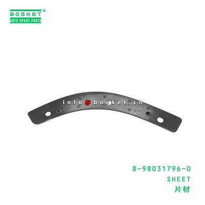 8-98031796-0 Sheet for ISUZU VC46 6UZ1 8980317960 with 15-20 Days Delivery