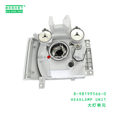 8-98199566-0 Headlamp Unit Suitable for ISUZU 8981995660 with 1PCS Pack Quantities and 3 Months Warranty