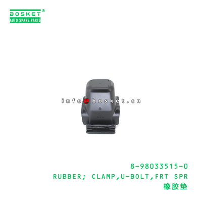 ISUZU NLR85/4JJ1-TCS Compatible Rubber Clamp U-Bolt Front Spring Clamp with 1PCS Pack Quantity and 3 Months Warranty