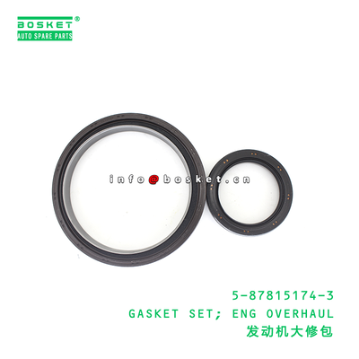 5-87815174-3 Gasket Set for Engine Overhaul Suitable for ISUZU 5878151743 with 3 Months Warranty and Small Quantity Orders