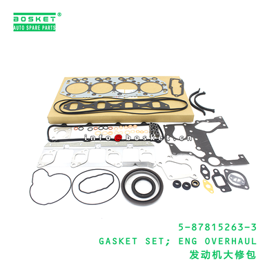 5-87815263-3 Gasket Set Engine Overhaul Suitable for ISUZU 5878152633 with 3 Months Warranty and 15-20 Days Delivery