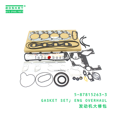 5-87815263-3 Gasket Set Engine Overhaul Suitable for ISUZU 5878152633 with 3 Months Warranty and 15-20 Days Delivery