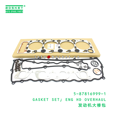 5-87816999-1 Gasket Set for ISUZU NPR 4HG1 Engine Head Overhaul with 3 Months Warranty 5878169991