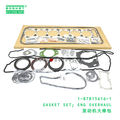 1-87815616-1 GASKET SET; ENG OVERHAUL Suitable for ISUZU  6HK1 1878156161