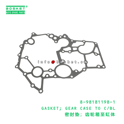 8-98181198-1 GASKET; GEAR CASE TO C/BL Suitable for ISUZU 8981811981