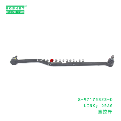 ISUZU NKR 100P 600P Drag Link Steering Rod Compatible with 4KH1 4JB1 Made of High-Quality Special Steel