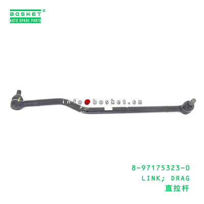 ISUZU NKR 100P 600P Drag Link Steering Rod Compatible with 4KH1 4JB1 Made of High-Quality Special Steel