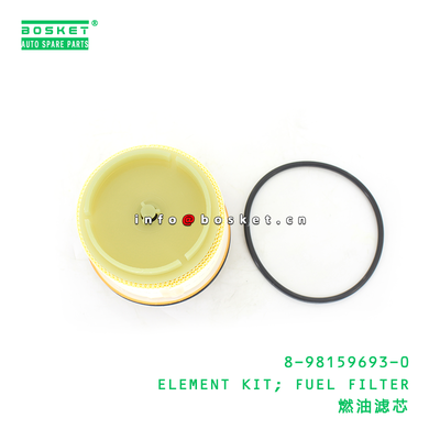 8-98159693-0 Fuel Filter Element Kit for ISUZU NKR 4KH1 8981596930 with 3 Months Warranty