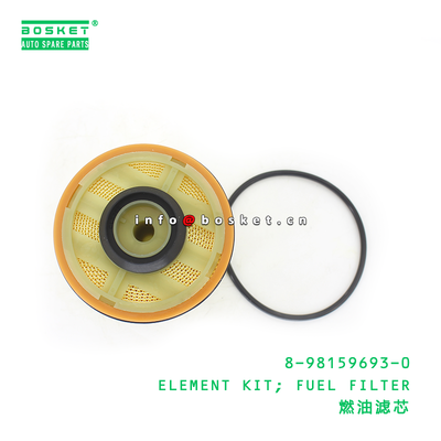 8-98159693-0 Fuel Filter Element Kit for ISUZU NKR 4KH1 8981596930 with 3 Months Warranty