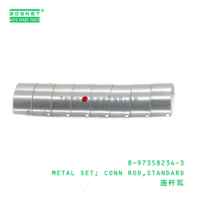 8-97358234-3 METAL SET; CONN ROD,STANDARD suitable for ISUZU 4JJ1 4JB1 4JH1 8973582343