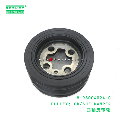 8-98004024-0 PULLEY; CR/SHF DAMPER suitable for ISUZU 4HK1 8980040240