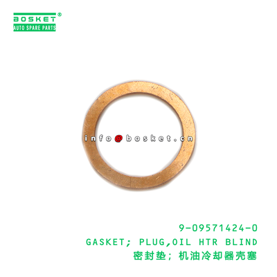 9-09571424-0 GASKET; PLUG,OIL HTR BLIND suitable for ISUZU 9095714240