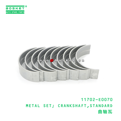 11702-E0070 ABA METAL SET; CRANKSHAFT,STANDARD suitable for HINO HINO 300 N04C 11702-E0070