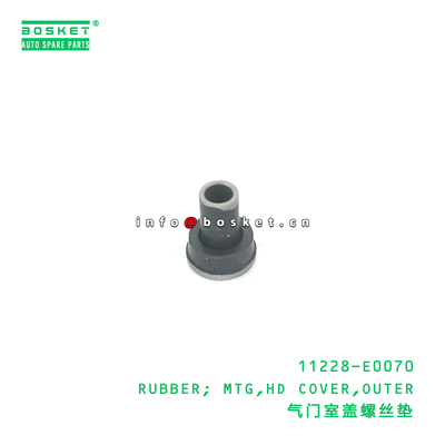 11228-E0070 Rubber Mounting Cover Outer for HINO 500 J08E Truck Parts - 1PCS Pack Quantity