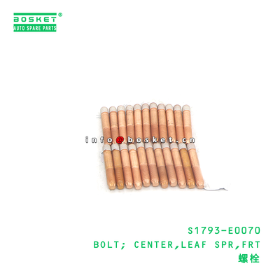 HINO S1793-E0070 Front Leaf Spring Bolt High-Quality Special Steel Center Bolt for HINO Trucks