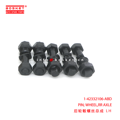 1-42332106-ABD Wheel Pin Rear Axle Pin suitable for ISUZU FSR FRR with 1PCS Pack Quantities and 3 Months Warranty