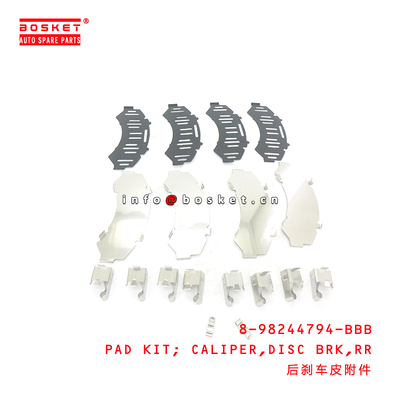 ISUZU NPR NQR Compatible High-Quality Material Rear Brake Pad Kit with 3 Months Warranty