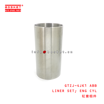 GTZJ-4JK1 ABB Liner Set Engine Cylinder Liner Compatible with ISUZU 4JK1 with 3 Months Warranty